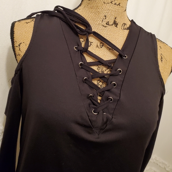 Lace Up Top - Picture 7 of 12